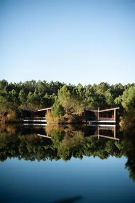 Paysage naturel près de l'hôtel