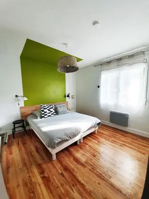 Un ou plusieurs lits dans un hébergement de l'établissement La Maison Bisca