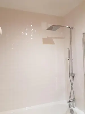 Salle de bains dans l'établissement Apartment Cap Larros