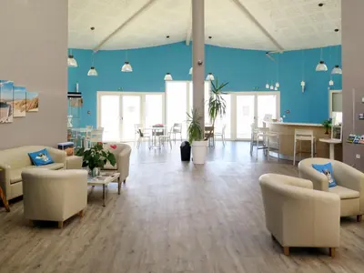 Coin salon dans l'établissement Holiday Home Résidence Plage Océane-1 by Interhome