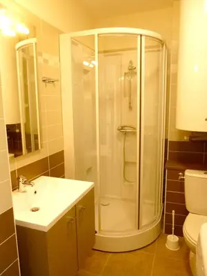 Salle de bains dans l'établissement Appartement cosy Vieux Boucau 22m² + Wifi