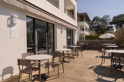Balcon ou terrasse dans l'établissement Hotel 202