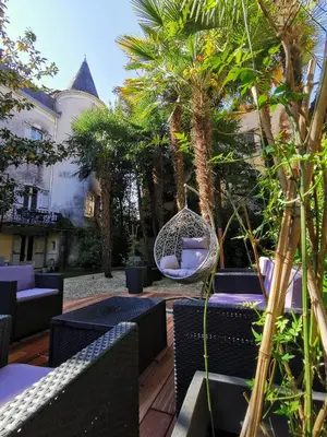 Jardin de l'établissement Le St Vincent