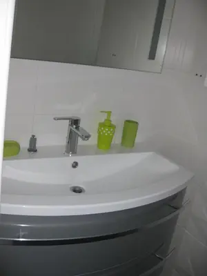 Salle de bains dans l'établissement Maison entre côte basque et côte Landaise