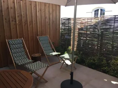 Plan de l'établissement Le Patio du bourg - Studio entre lac et océan