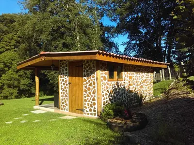 Jardin de l'établissement Moulin de Saint Cricq - Gîte insolite