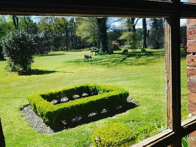 Jardin de l'établissement Les Hotes Des Guillemets