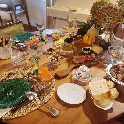Nourriture dans le B&B/chambre d'hôtes ou à proximité