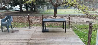Jardin de l'établissement Appartement a 500 metres de l'ocean