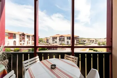 Balcon ou terrasse dans l'établissement Point d'Or
