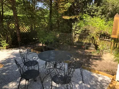 Jardin de l'établissement La grange de l ocean SPA