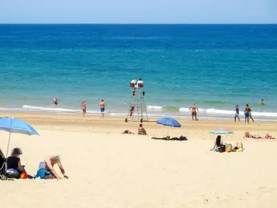 Plage de la maison de vacances ou située à proximité
