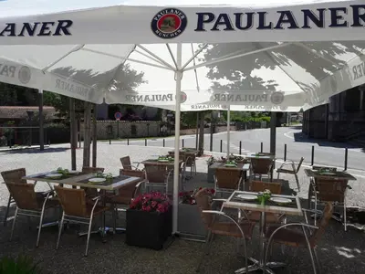 Restaurant ou autre lieu de restauration dans l'établissement Au Coeur Des Landes