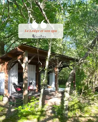 Jardin de l'établissement Les Landines
