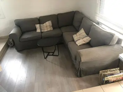Coin salon dans l'établissement Maison landaise moderne avec piscine chauffée et spa