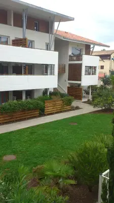 Jardin de l'établissement Résidence Goélia Les Terrasses de l'Océan