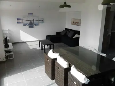 Coin salon dans l'établissement villa l atlantide