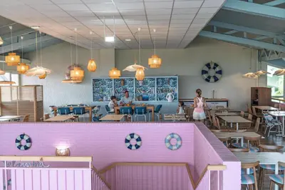 Restaurant ou autre lieu de restauration dans l'établissement Belambra Clubs Capbreton - Les Vignes