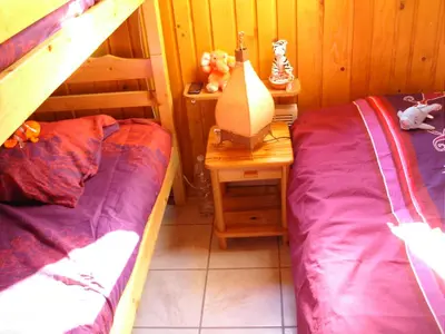 Coin salon dans l'établissement Chalet Camping Les Vignes