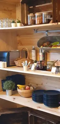 Nourriture dans l'hôtel ou à proximité