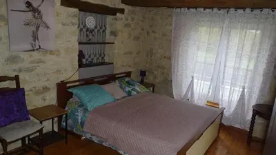 Un ou plusieurs lits dans un hébergement de l'établissement Chambres d'hôtes - Domaine Beau Sejour