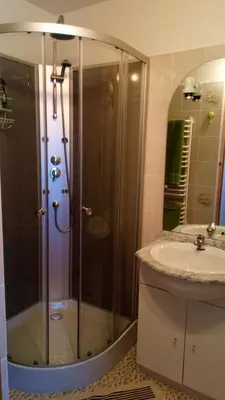 Salle de bains dans l'établissement Chambres d'hôtes - Domaine Beau Sejour