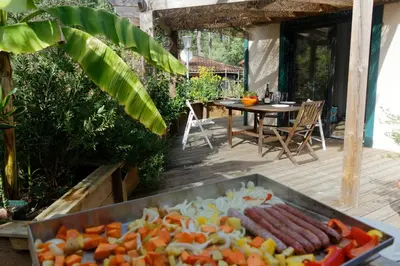 Nourriture dans la maison de vacances ou à proximité