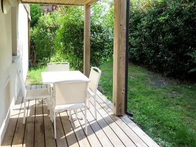 Jardin de l'établissement Apartment Les Cottages du Lac T1 Tradition by Interhome