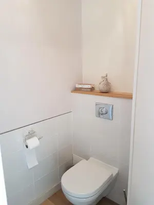Salle de bains dans l'établissement Apartment Cap Meyran
