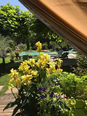Jardin de l'établissement Au ' Bord des Landes '