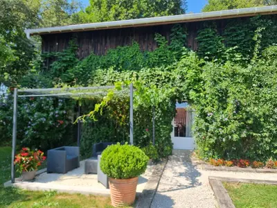 Jardin de l'établissement Gîte Pigerot