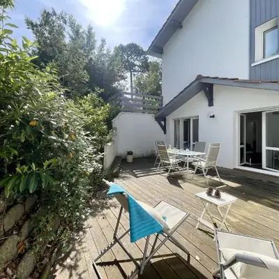 T2 cabine avec grande terrasse sans vis à vis