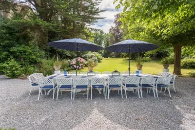 Jardin de l'établissement Chateau d'Estrac