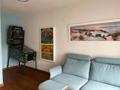 Salle de jeux dans l'établissement Magnifique villa spacieuse 3 chambres tout confort