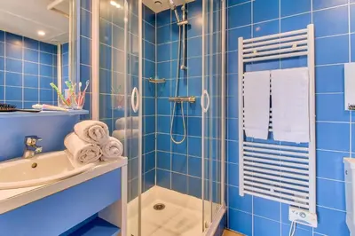 Salle de bains dans l'établissement Belambra Clubs Seignosse Les Estagnots