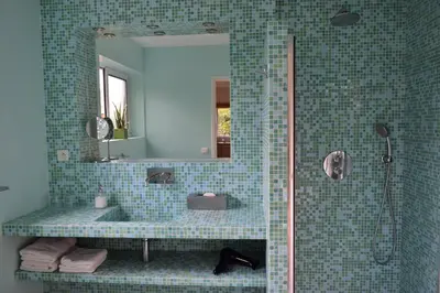 Salle de bains dans l'établissement Fare Bambou