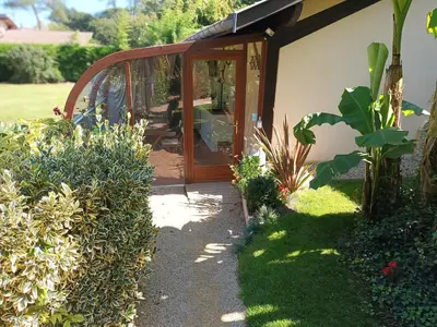 Jardin de l'établissement Chambre d'Hôtes L'Airial