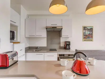 Cuisine ou kitchenette dans l'établissement Apartment la Pergola-1 by Interhome