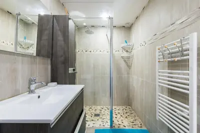 Salle de bains dans l'établissement Petit Coin De Détente