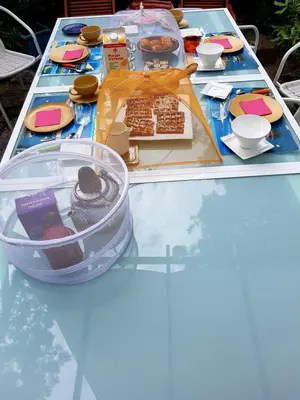 Nourriture dans la maison d'hôtes ou à proximité