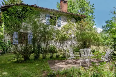 Jardin de l'établissement L'Airial, Moustey