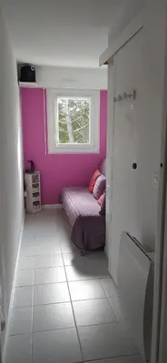 Coin salon dans l'établissement Location d Armelle - Moliets