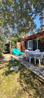 Jardin de l'établissement Les fougères A81 Les villages sous les pins LEON 40550