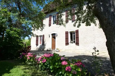 Jardin de l'établissement Maison d'Hôtes Léchémia