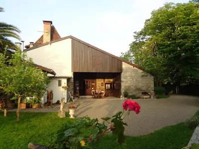 Jardin de l'établissement Maison d'Hôtes Léchémia