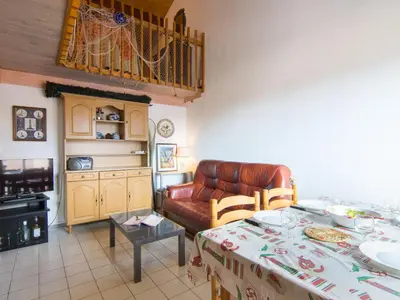 Cuisine ou kitchenette dans l'établissement Apartment Le Gallia by Interhome