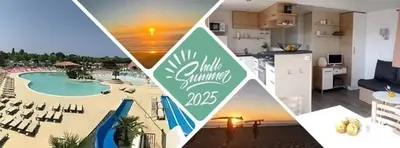 Piscine de l'établissement Bungalow Confort Gastes Jacuzzi ou située à proximité
