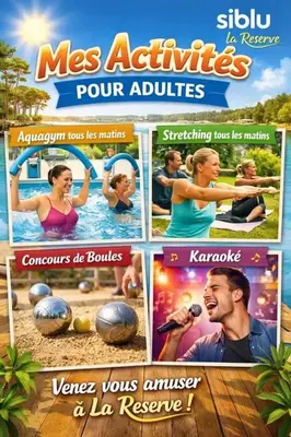 Plan de l'établissement Bungalow confort Gastes + Piscine
