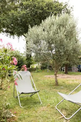 Jardin de l'établissement PETIT COIN DE CHARME