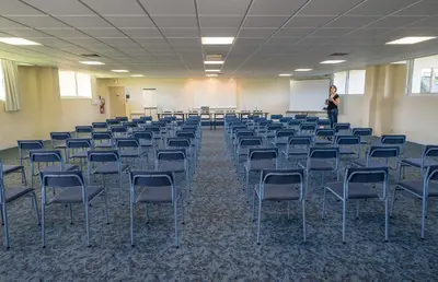 Espace de conférence ou salle de réunion dans l'établissement Résidence Mer & Golf Le Boucanier Port d'Albret